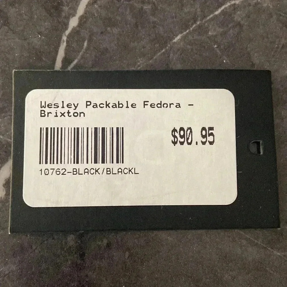 Brixton | Wesley Packable  Fedora - Picture 9 of 9